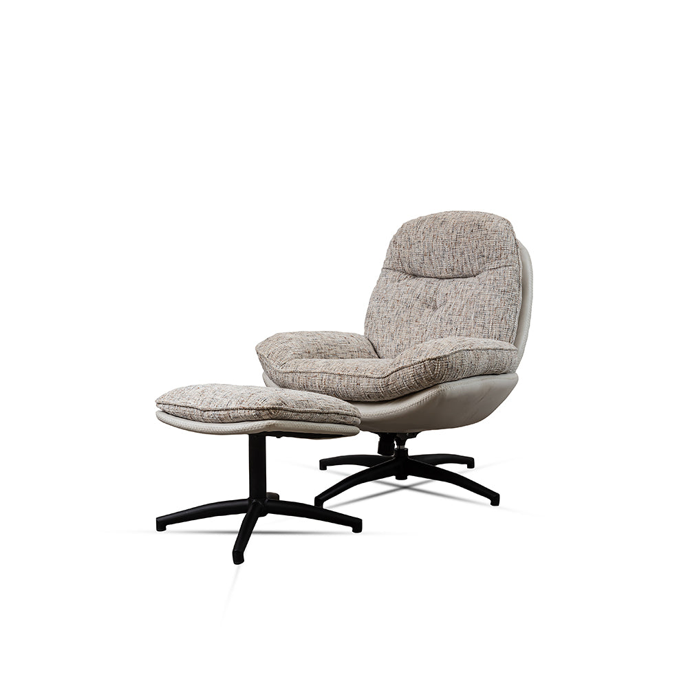Linden Chair with Ottoman