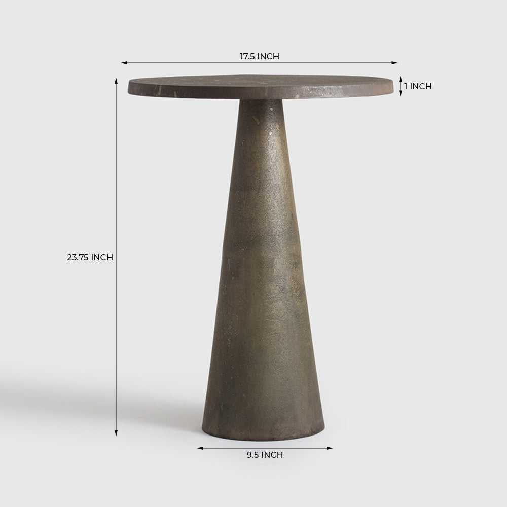 Millstone Accent Table