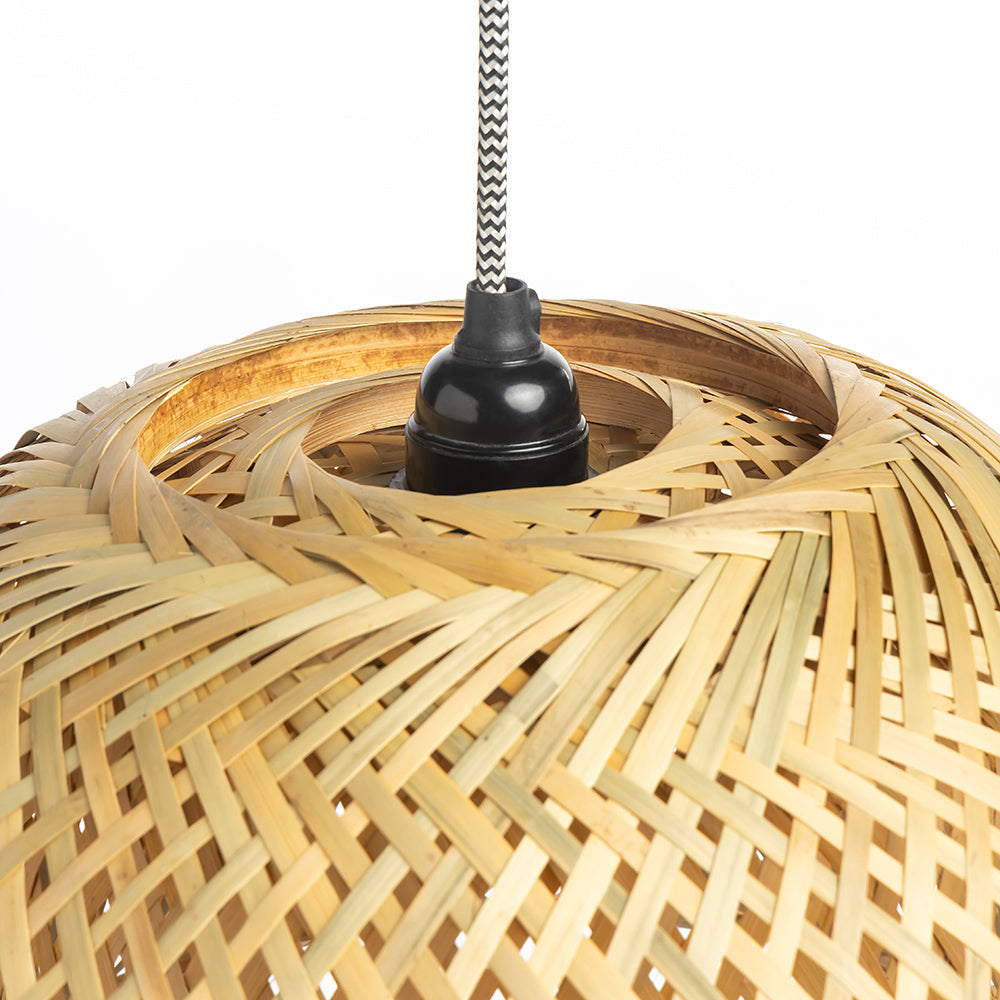Sandalwood Hanging Lamp