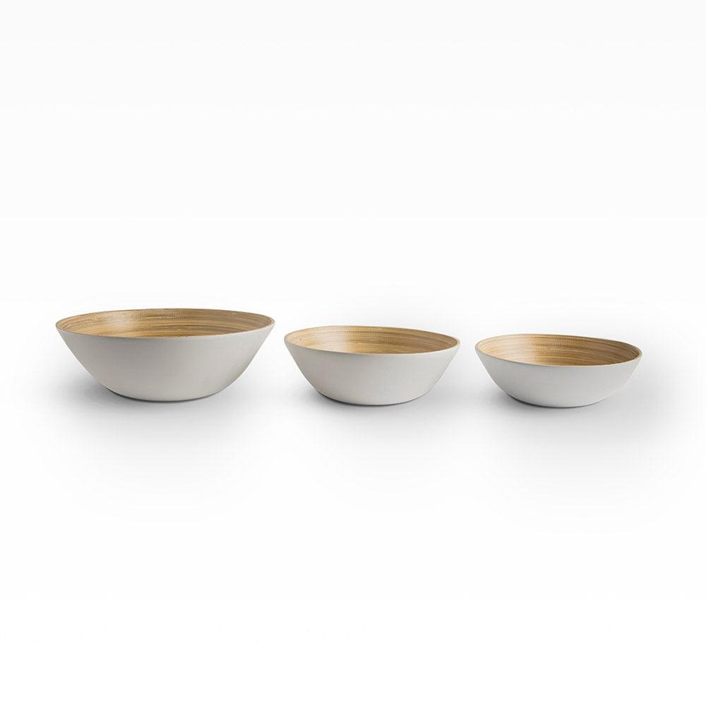 Coral White set of 3 - set of 3