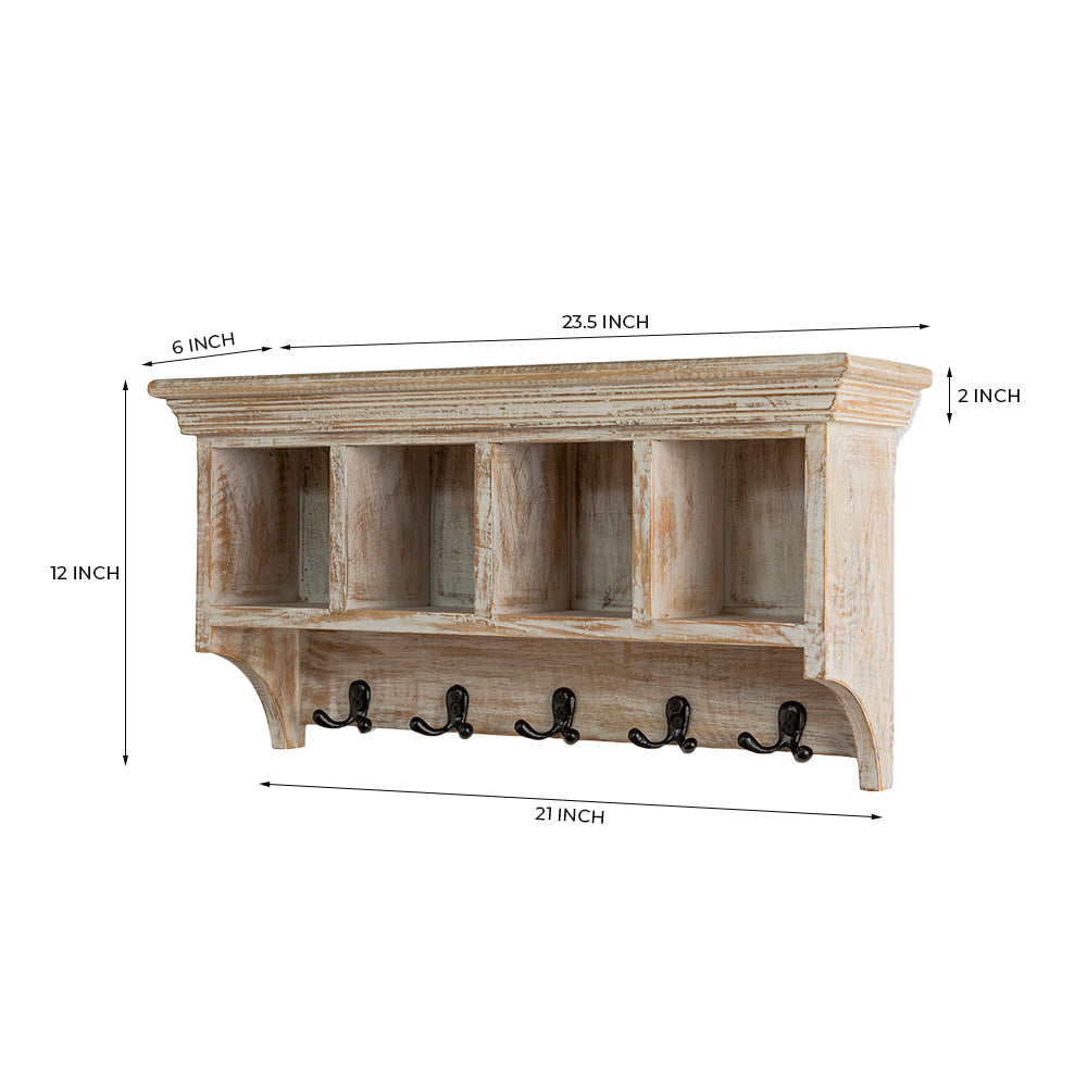 Rockford Wall Hook Shelf