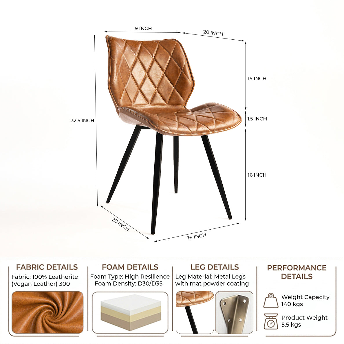 Knoll Dining Chair