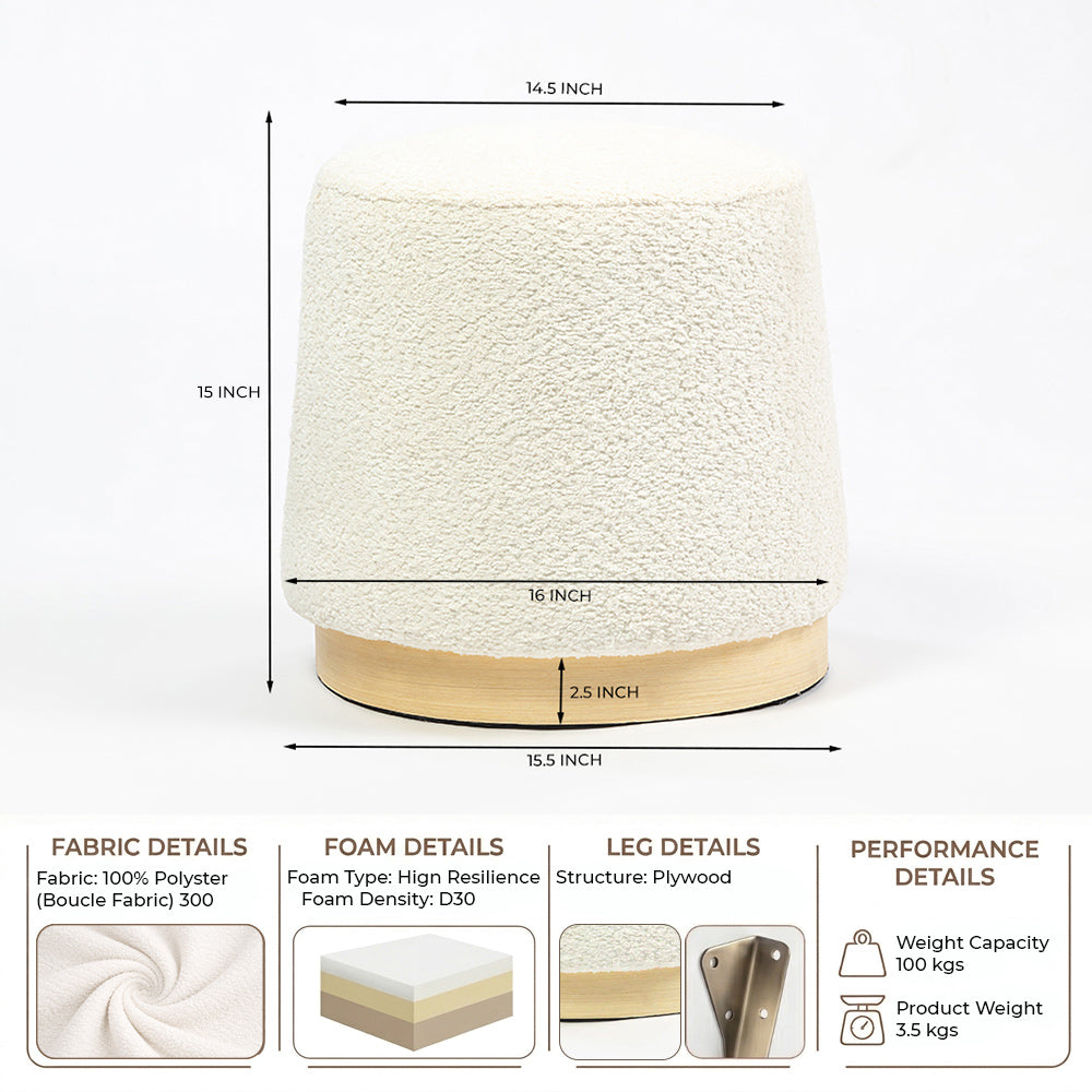 Quailwood Pouf