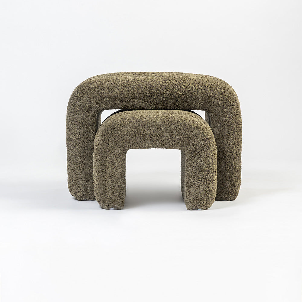 Maple Pouf