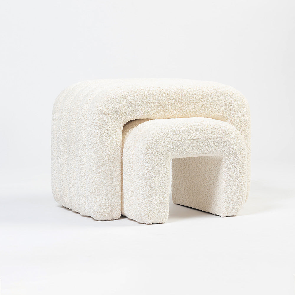 Maple Pouf