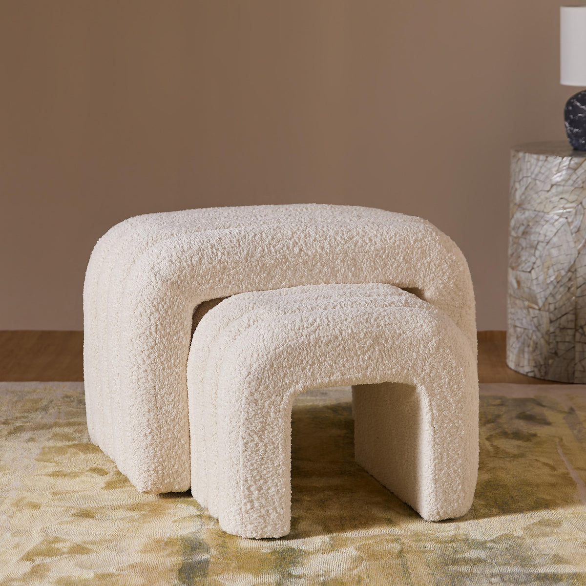 Maple Pouf