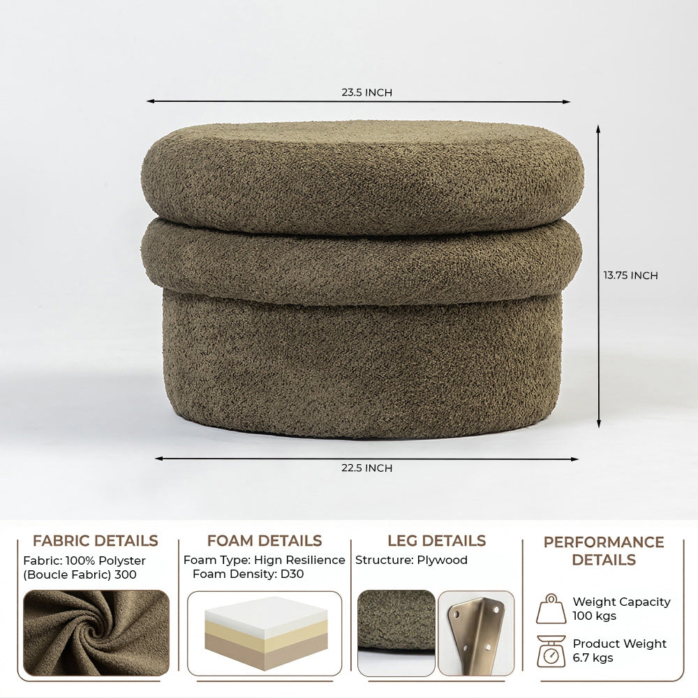 Gleam Pouf