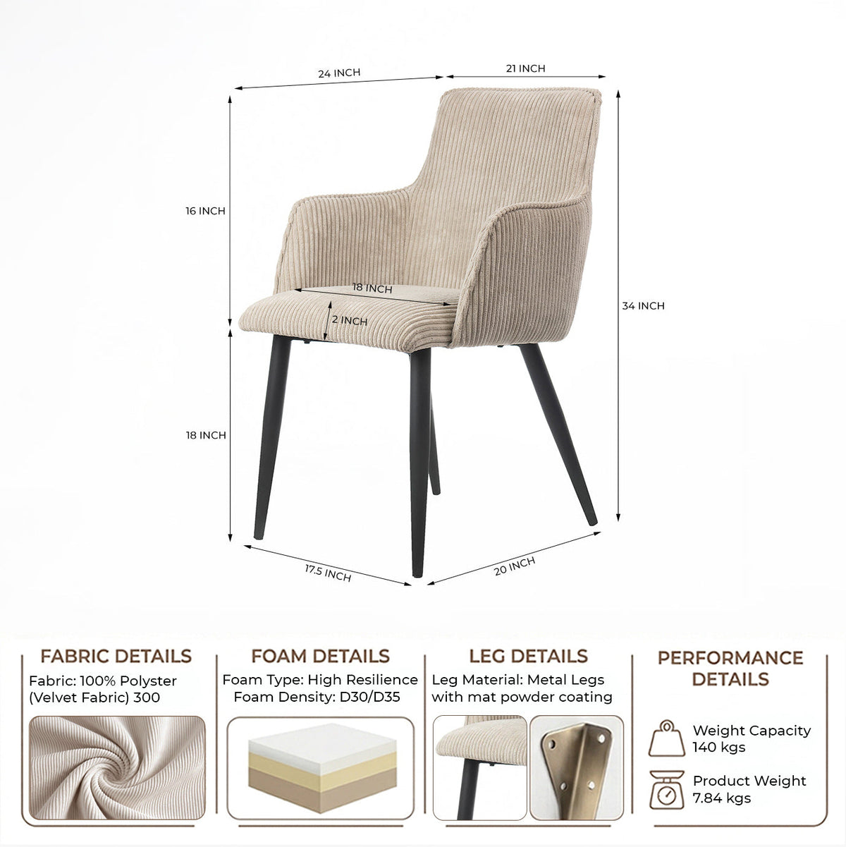 Crestline Dining Chair