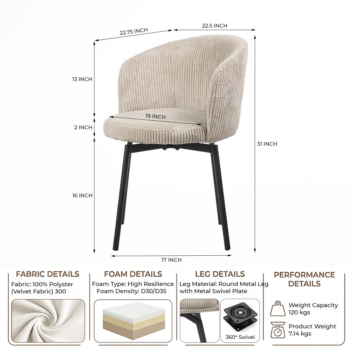 Weathervane Dining Chair