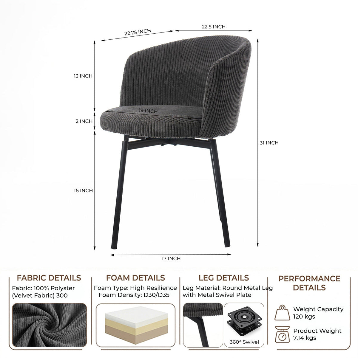 Weathervane Dining Chair
