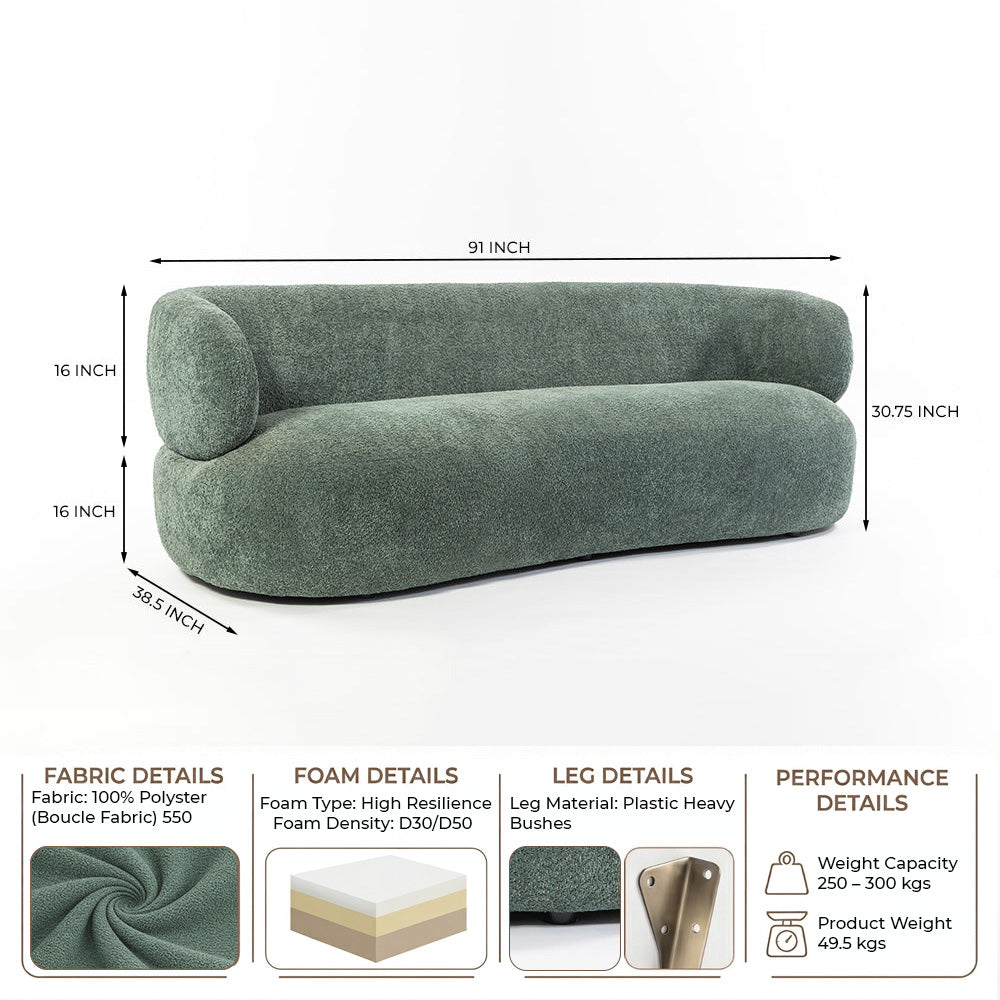 Glen 3-Seater Sofa