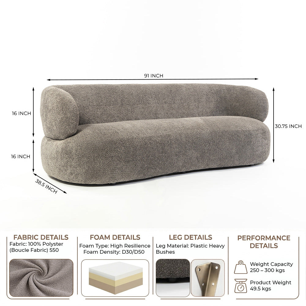Glen 3-Seater Sofa
