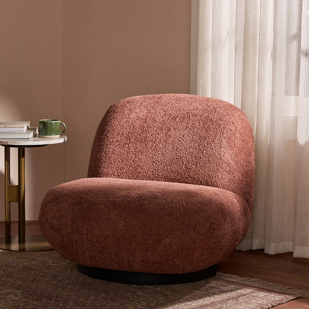 Tanner Sofa - Rose Brown