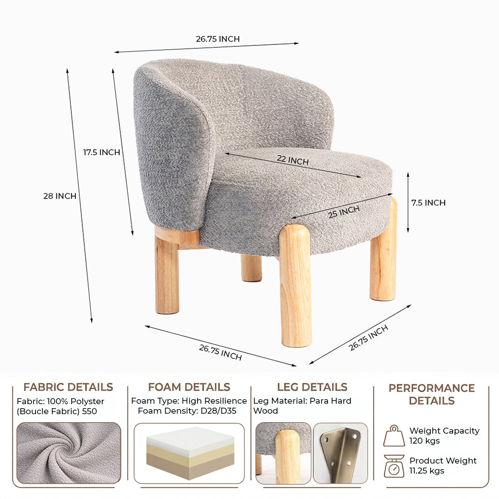 Nook Chenille Armchair