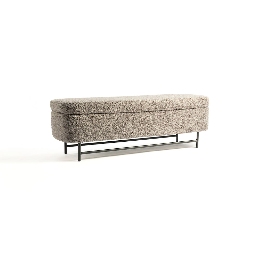 Meridian-glow Storage Bench