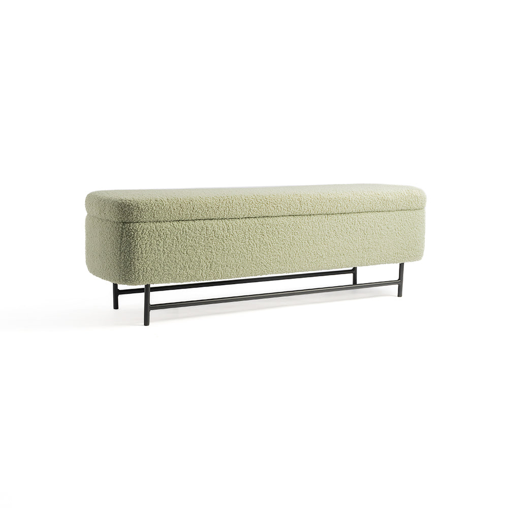 Meridian-glow Storage Bench