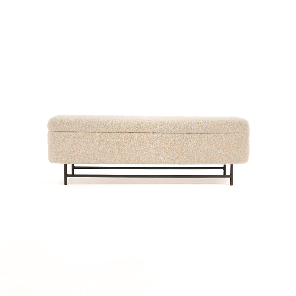 Meridian-glow Storage Bench