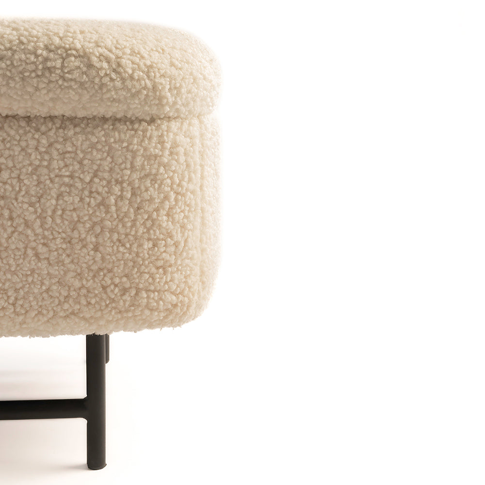 Meridian-glow Storage Bench