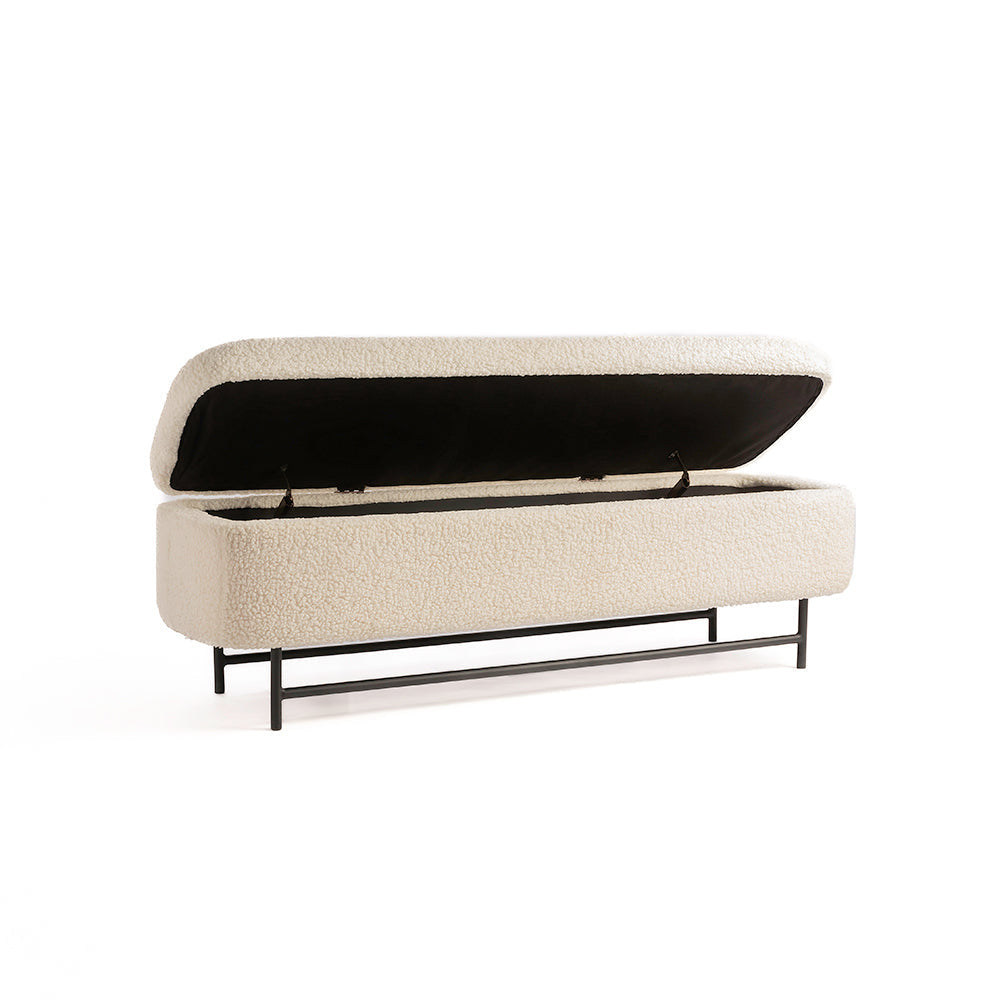 Meridian-glow Storage Bench