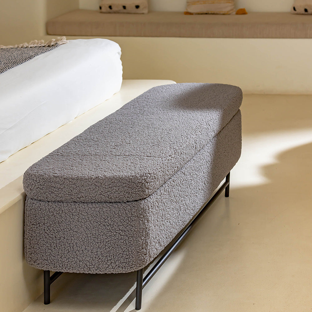 Meridian-glow Storage Bench
