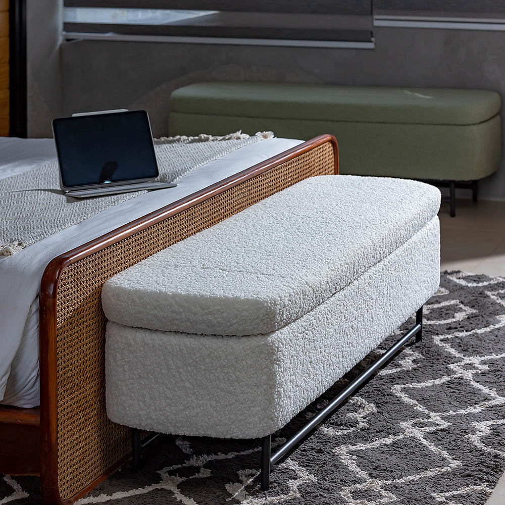 Meridian-glow Storage Bench