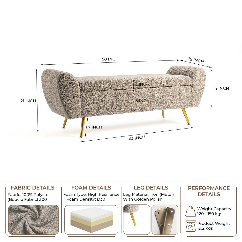 Coppice Storage Bench