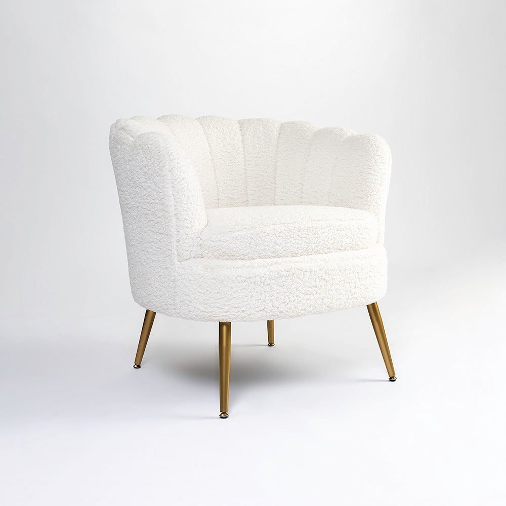 Linen Boucle Armchair