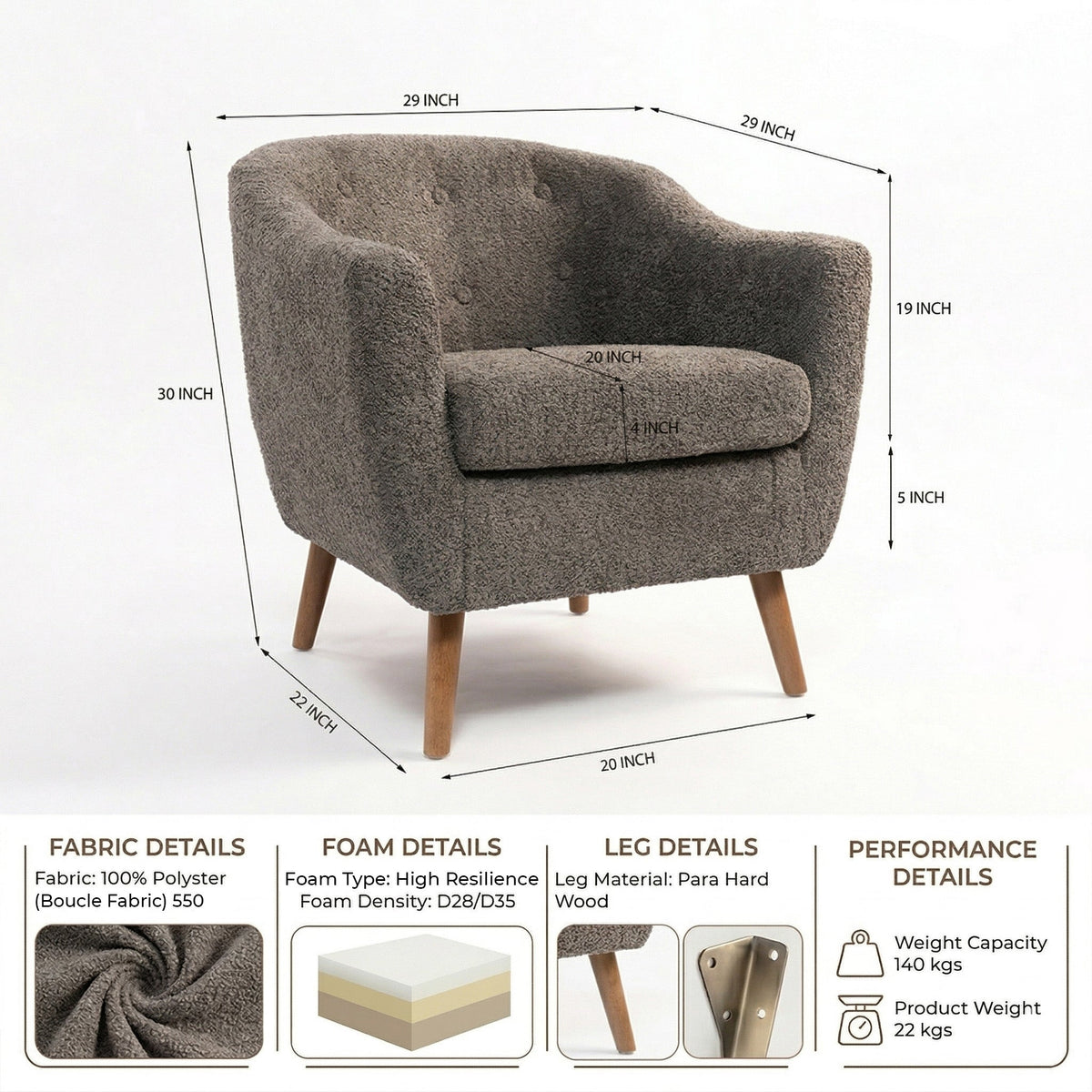 Pinewood Lounge Chair