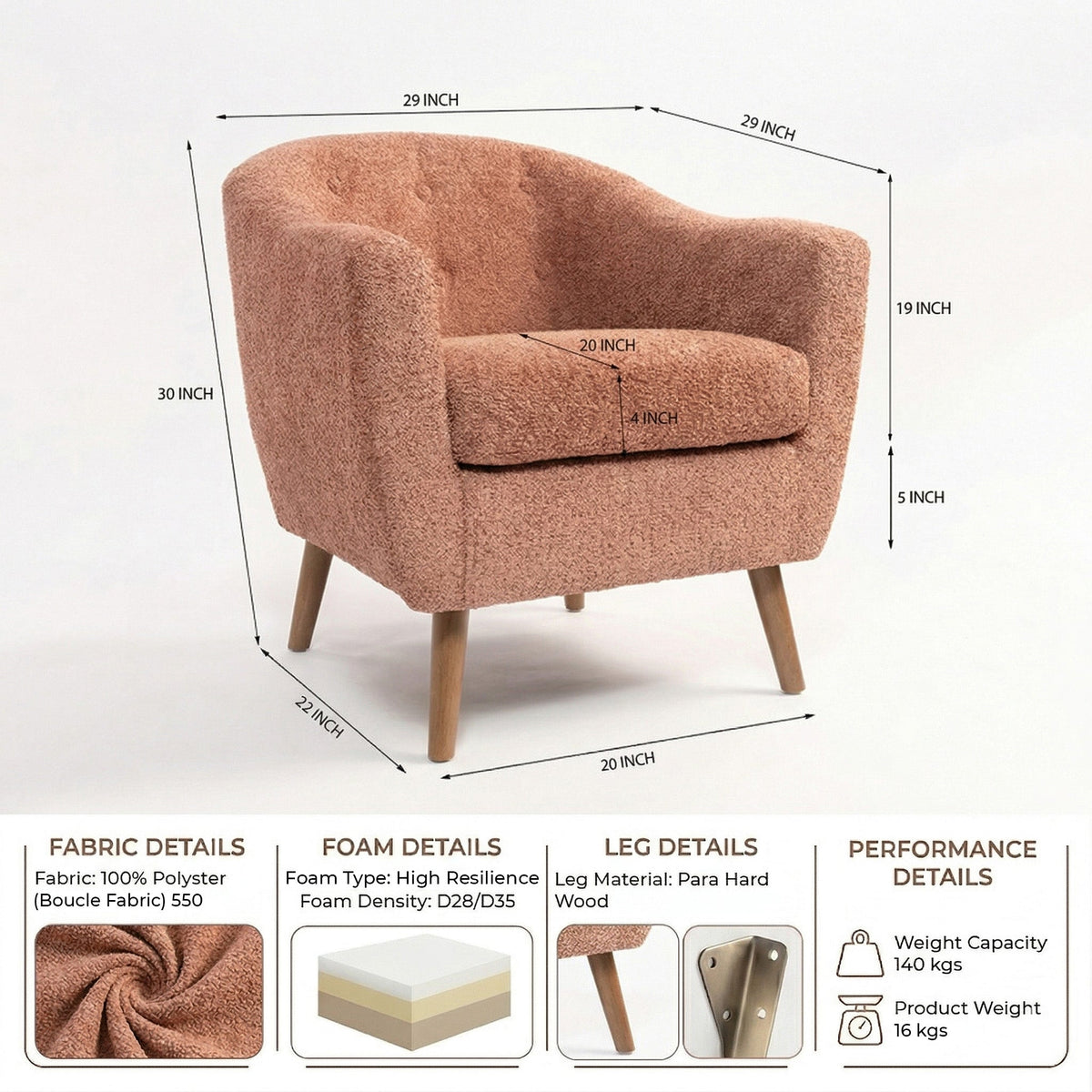 Pinewood Lounge Chair