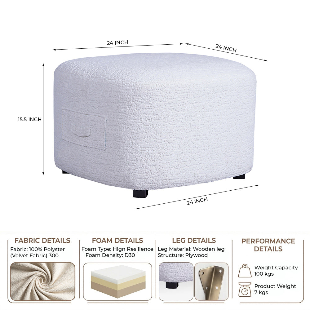 Clover Pouf