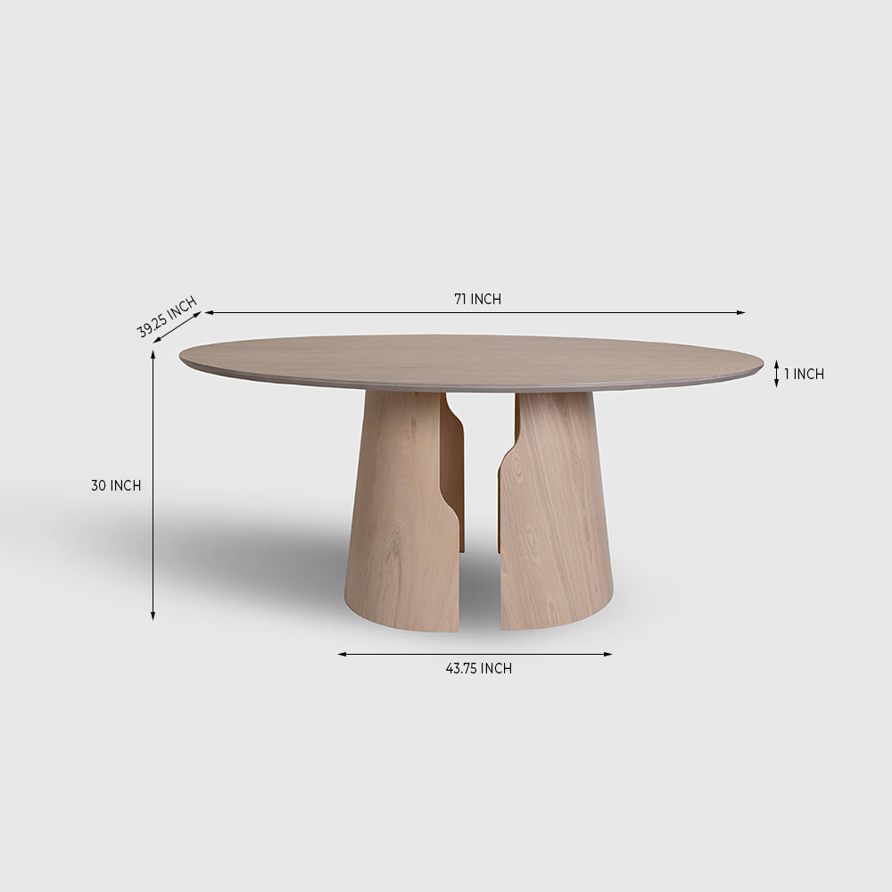 Ridge 6-Seater Dining Table