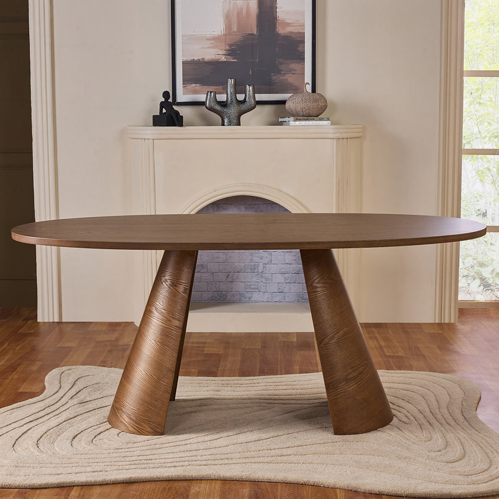 Autumnal 6-Seater Dining Table
