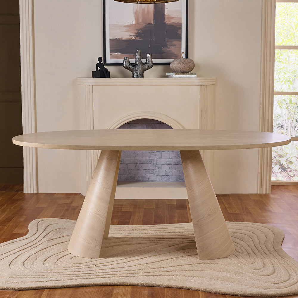 Autumnal 6-Seater Dining Table