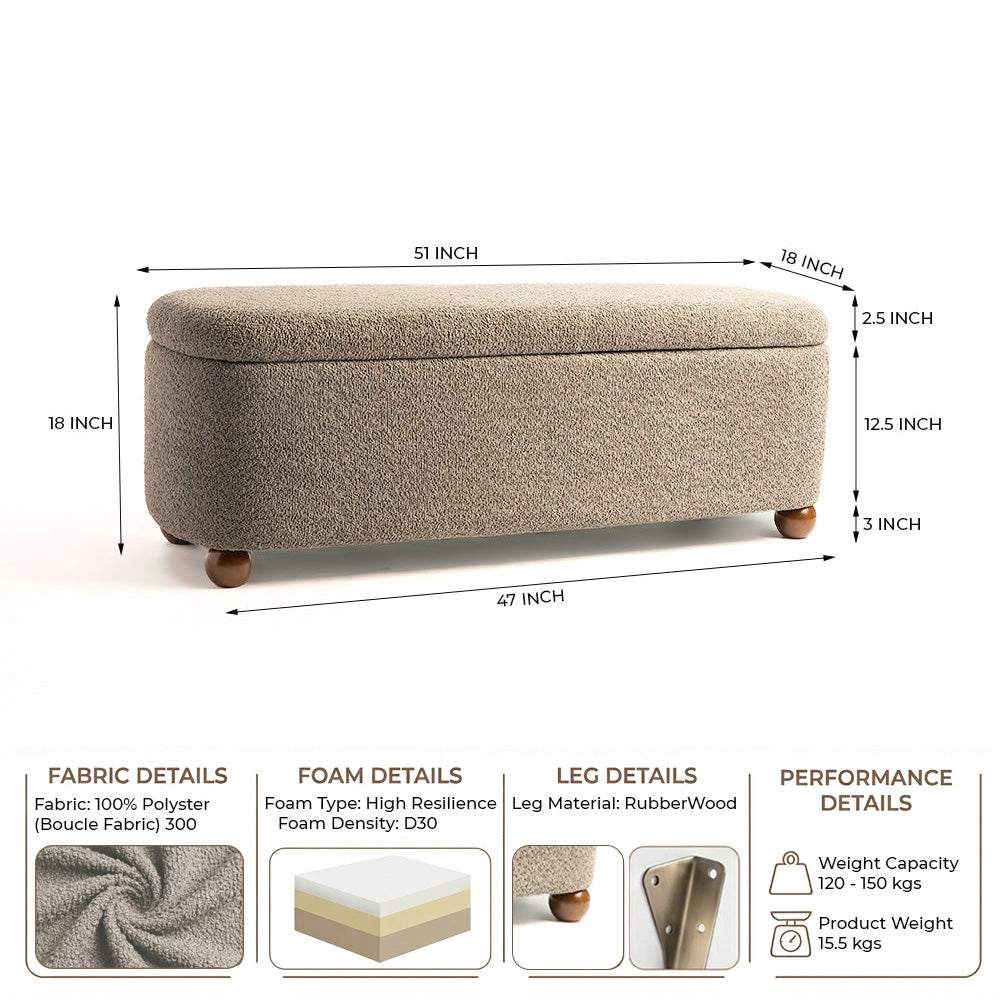 Millbrook Storage Bench
