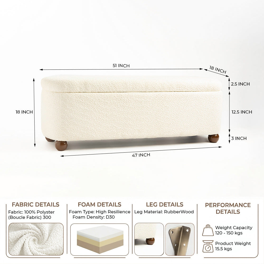 Millbrook Storage Bench