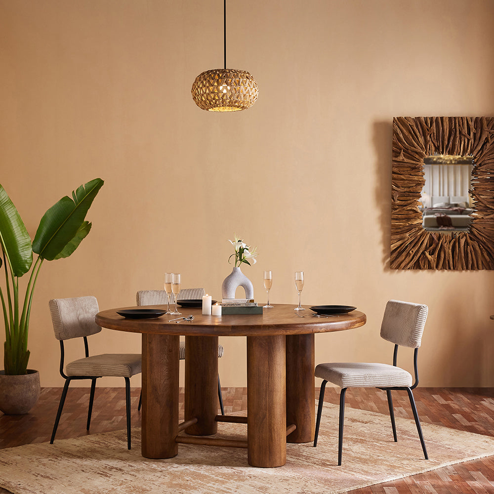 Teakwood 6-Seater Dining Table