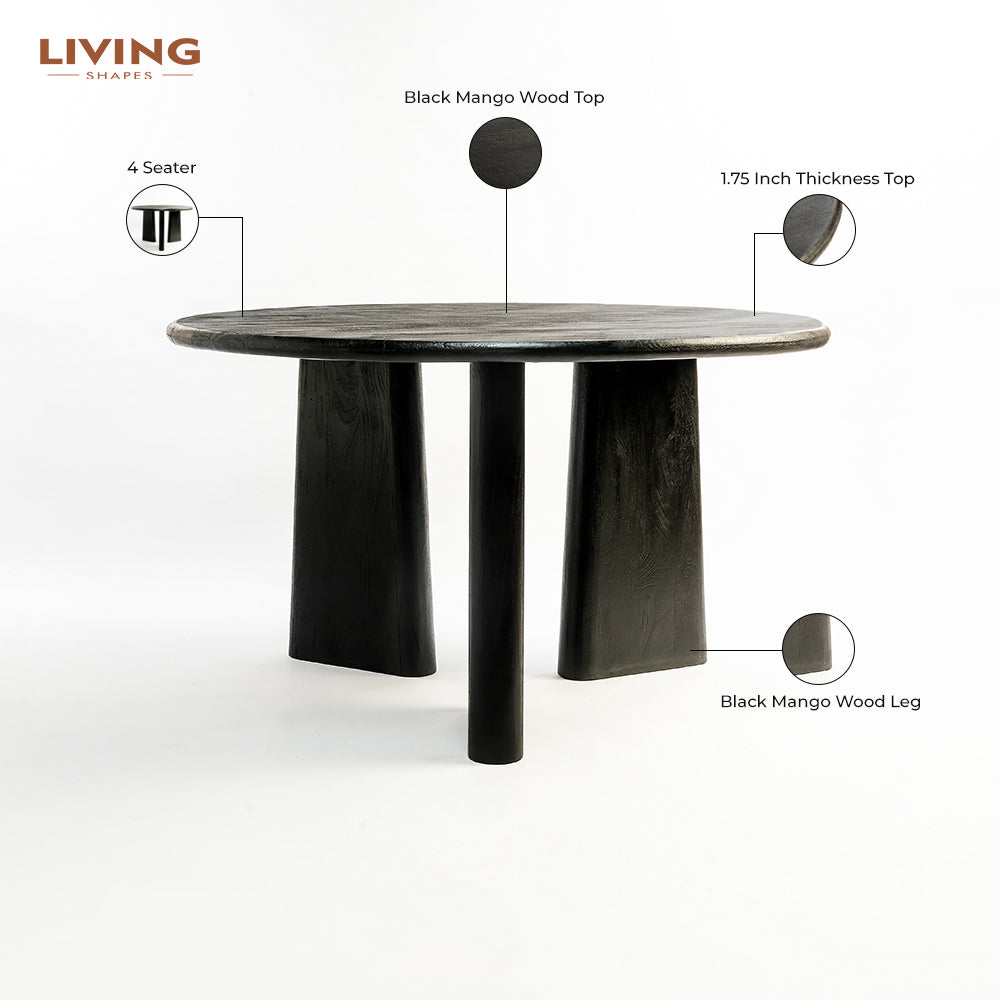 Crate 4-Seater Dining Table