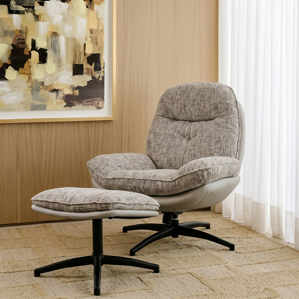 Linden Chair with Ottoman