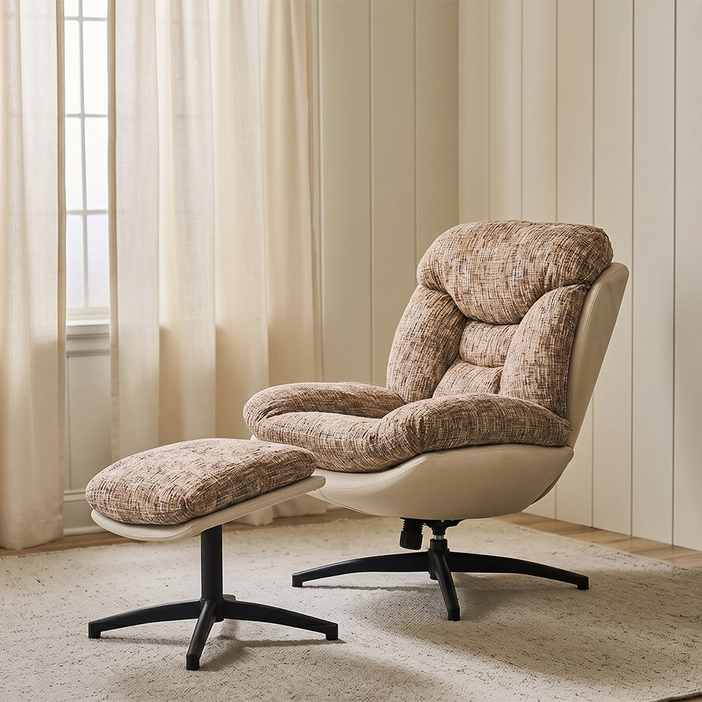 Rockford Chair with Ottoman