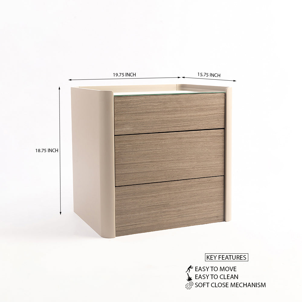 Reed Bedside Table