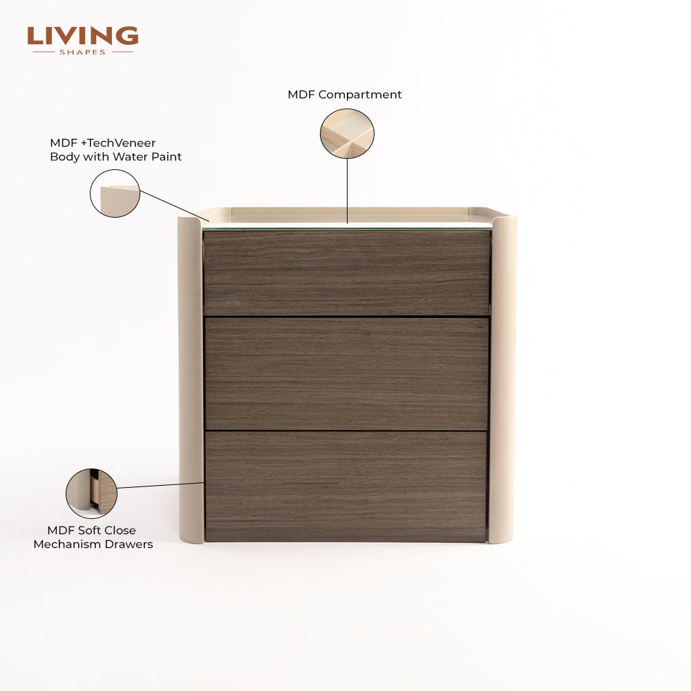 Reed Bedside Table