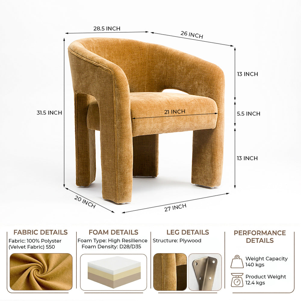 Golden-hour Armchair