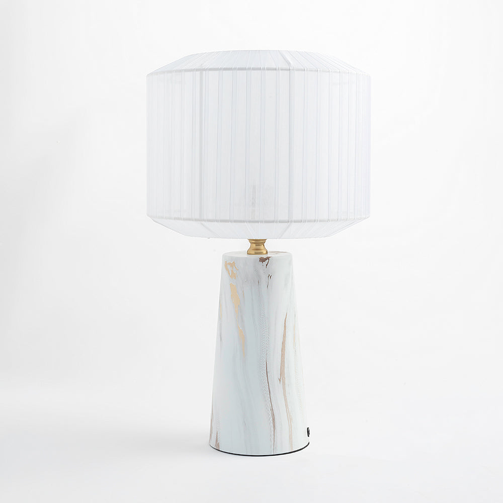 Frosted Table Lamp - White