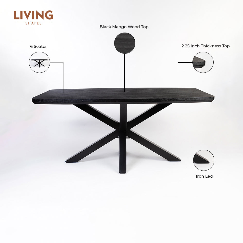 Scotchbroom 6-Seater Dining Table