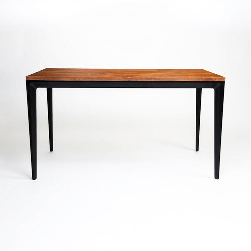 Shakur Wooden 6 Seater Dining Table with Iron