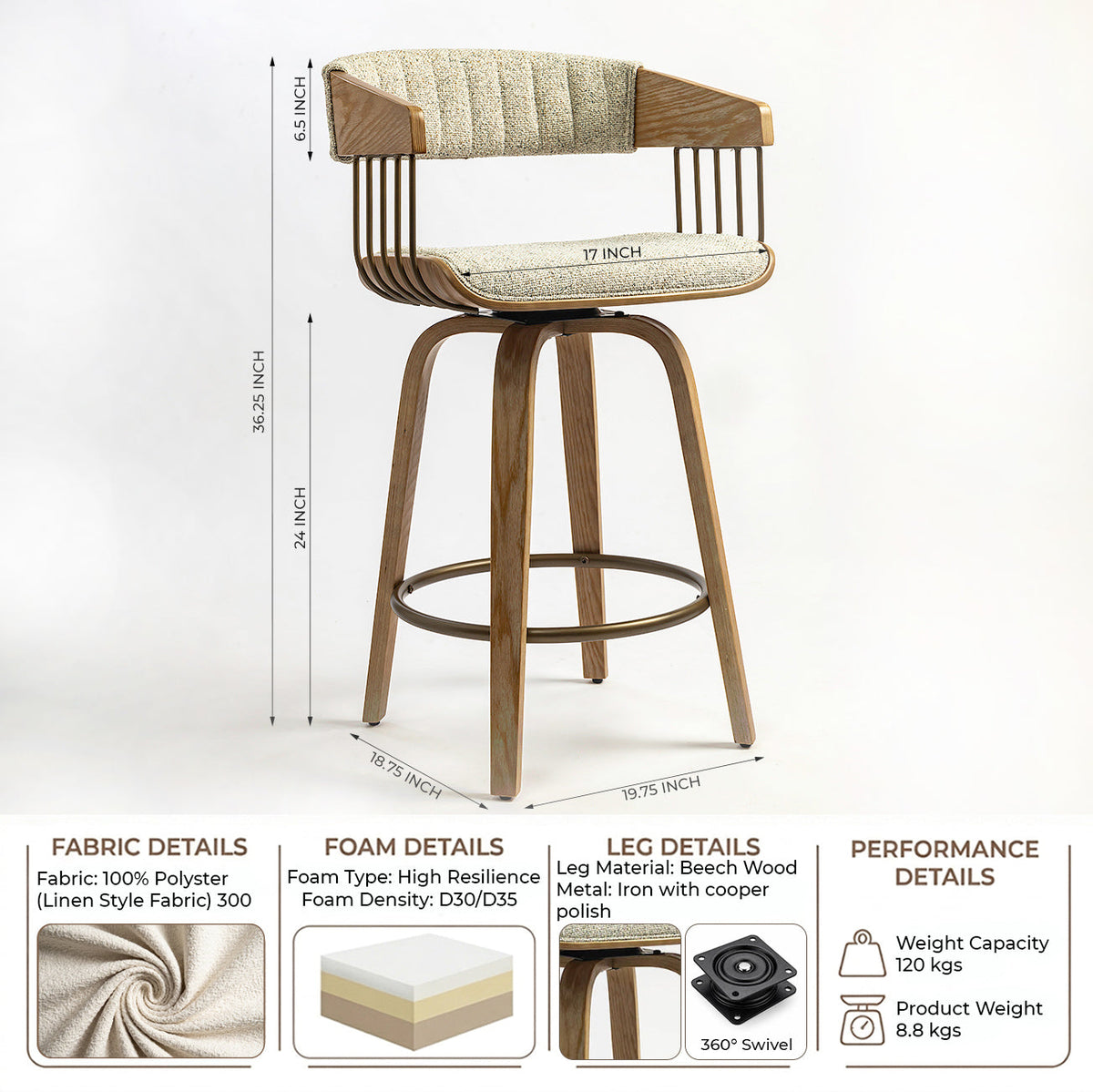 Scotchbroom Bar Chair