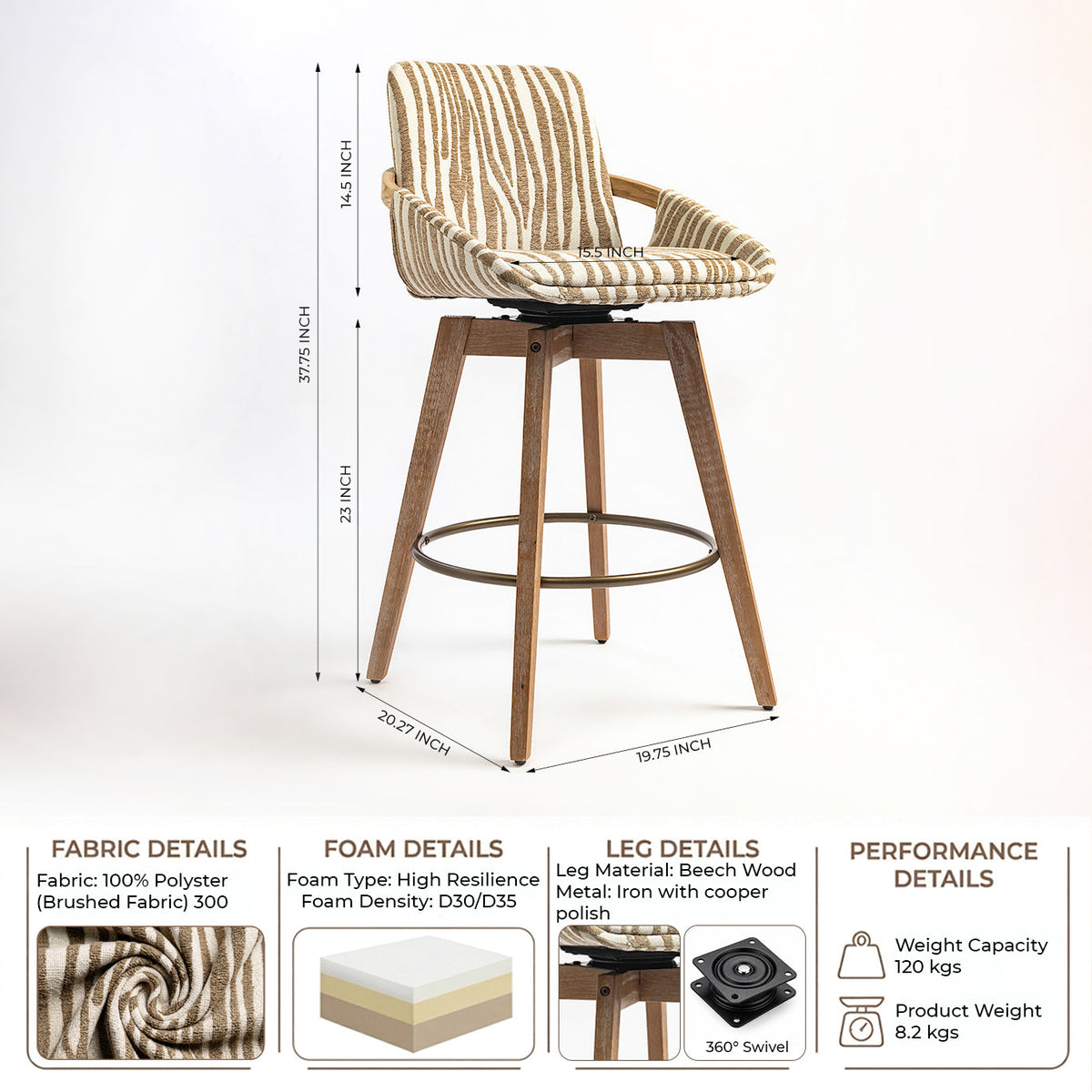 Rowan Bar Chair