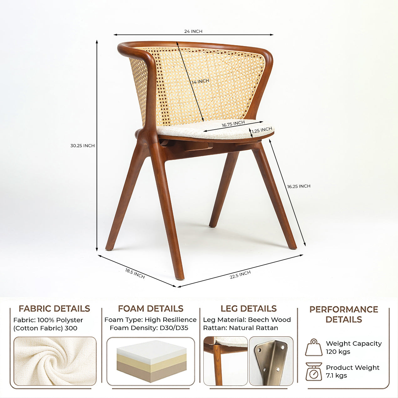 Teakwood Dining Chair