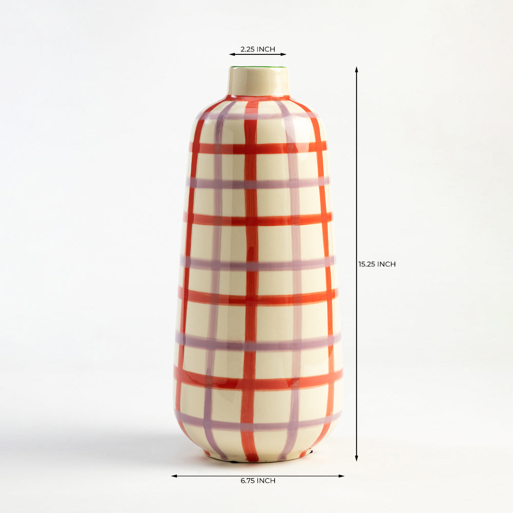 Brindle Table Vase