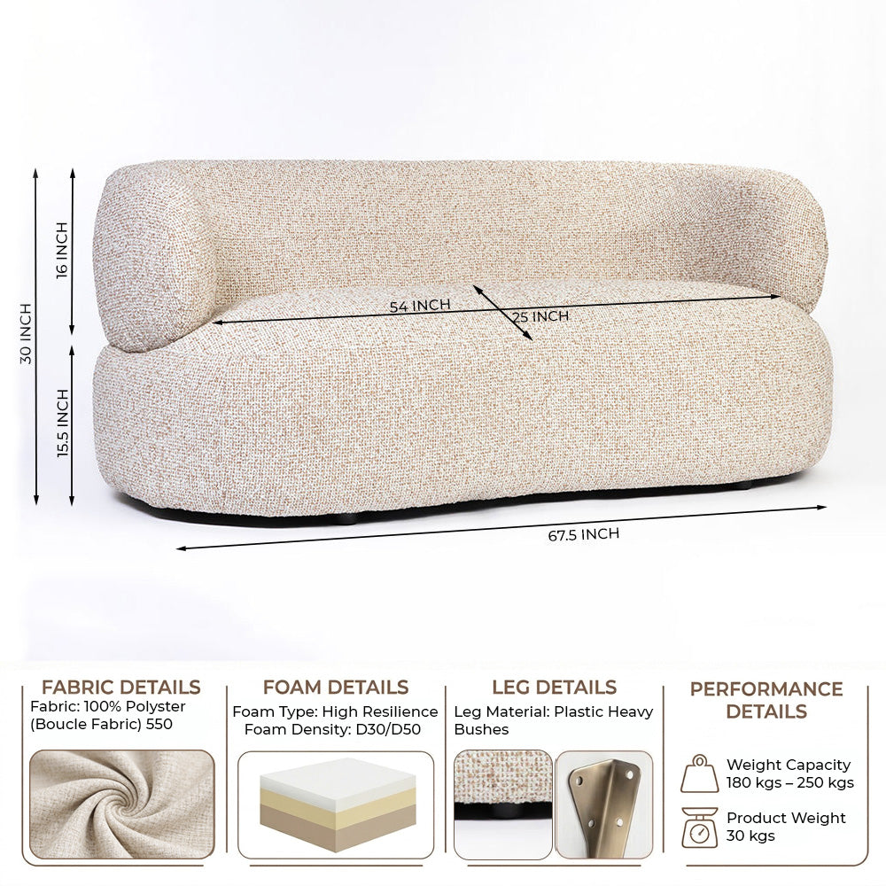 Woodcrest 2-Seater Sofa
